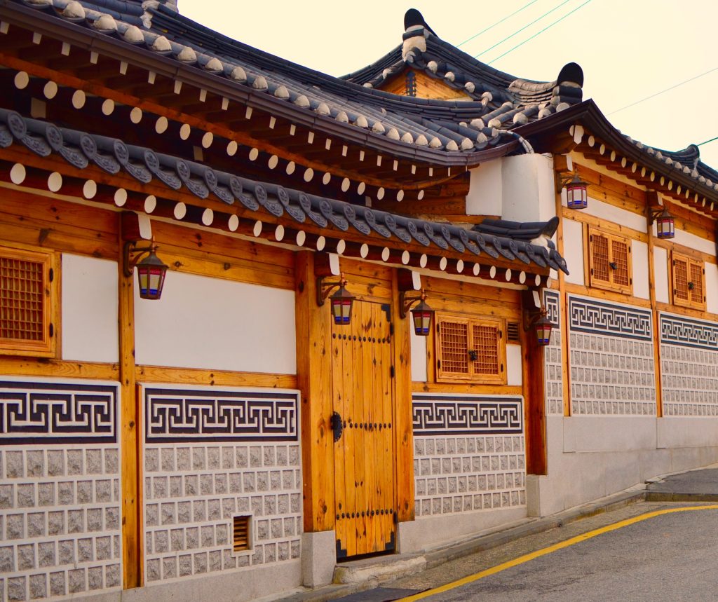 Bukchon Hanok homes traditional old houses in korea