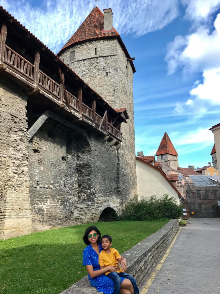 Family trip to Europe - Estonia with kids
