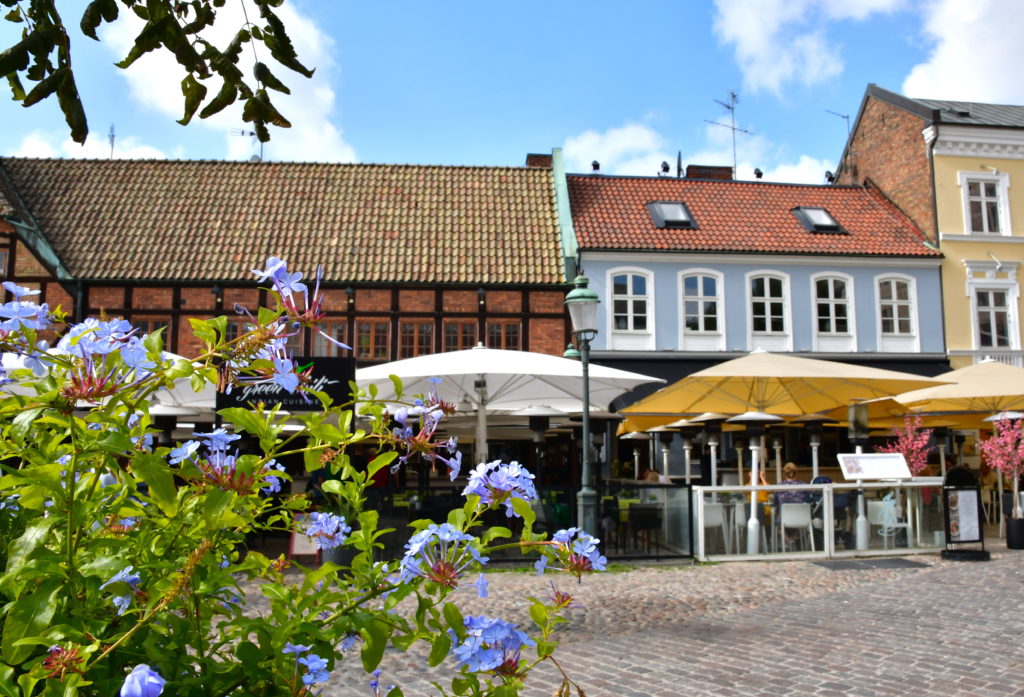 Beautiful square in Malmo, Sweden