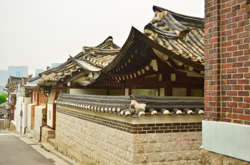 Hanok in Seoul, South Korea