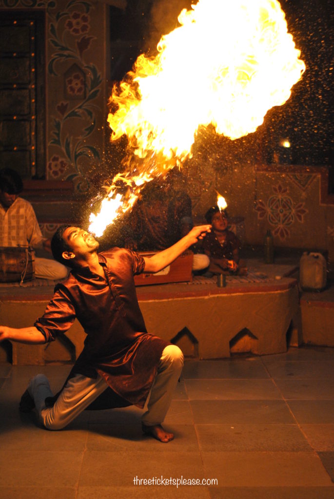 Top things to do in India - authentic indian experience - fire breathing -traditional art form 